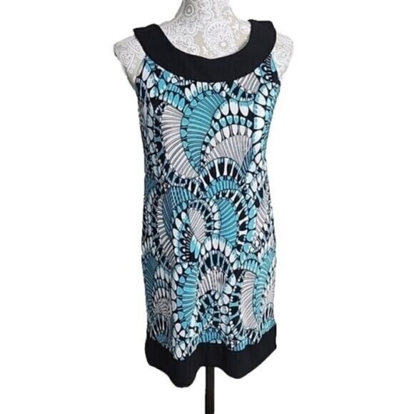 Connected Apparel Dress Petite Multicolor Sheath Mini Tank Style Women's 4P - Picture 1 of 5